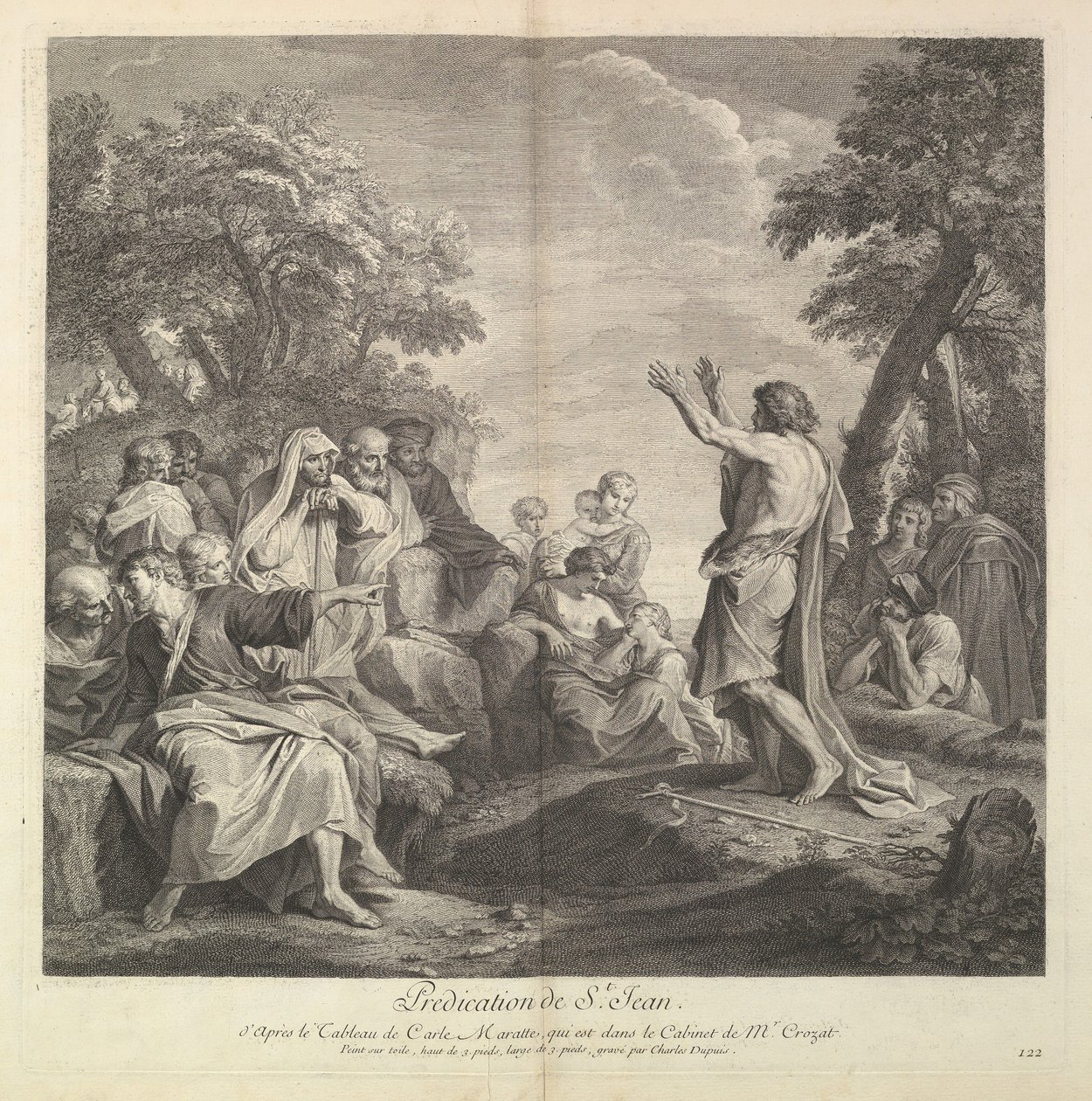 Prédication de Saint Jean - Charles Dupuis