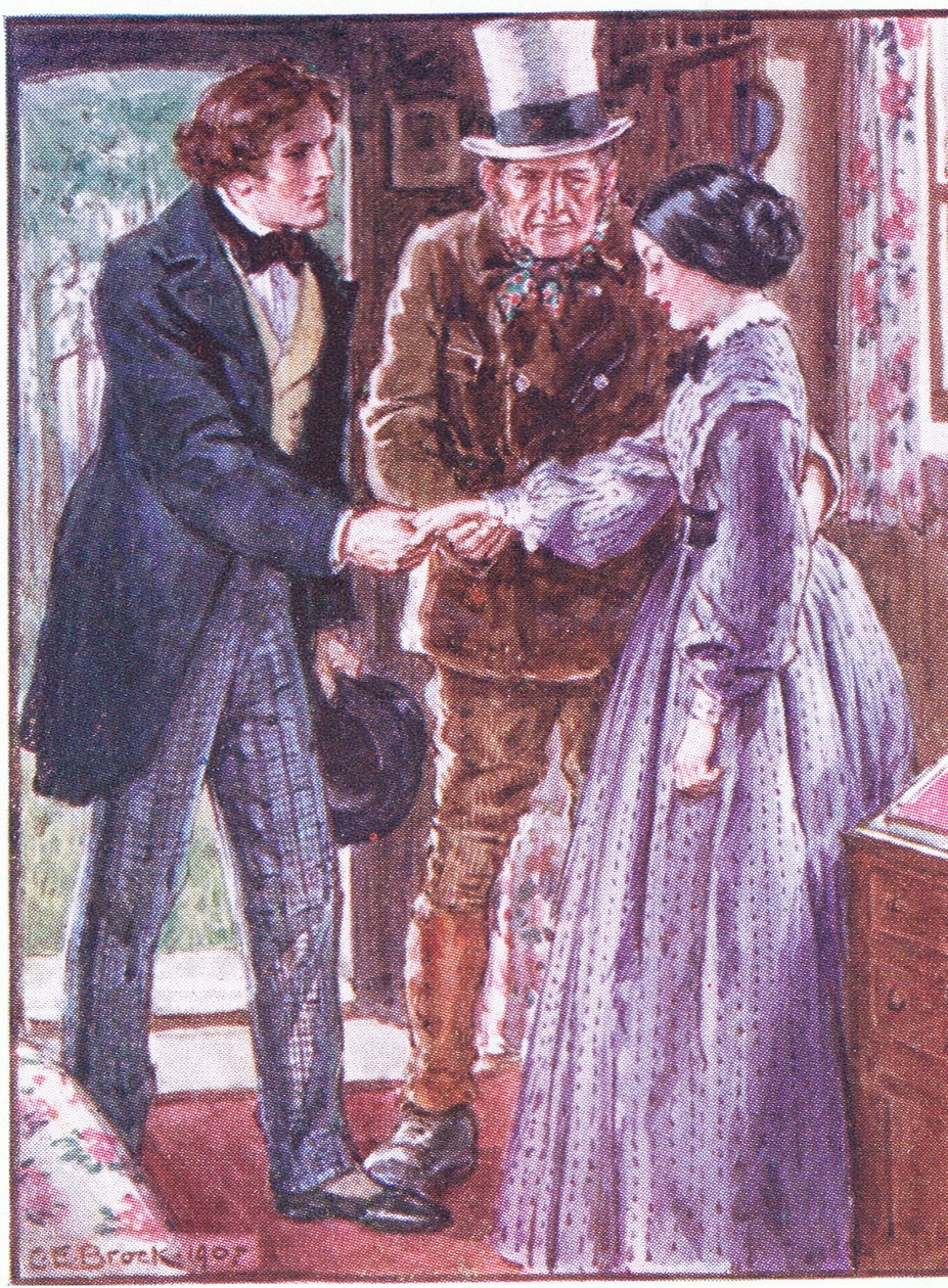 Dernière prescription du Docteur Marigold à prendre à vie, illustration de Prescription du Dr Marigold - Charles Edmund Brock