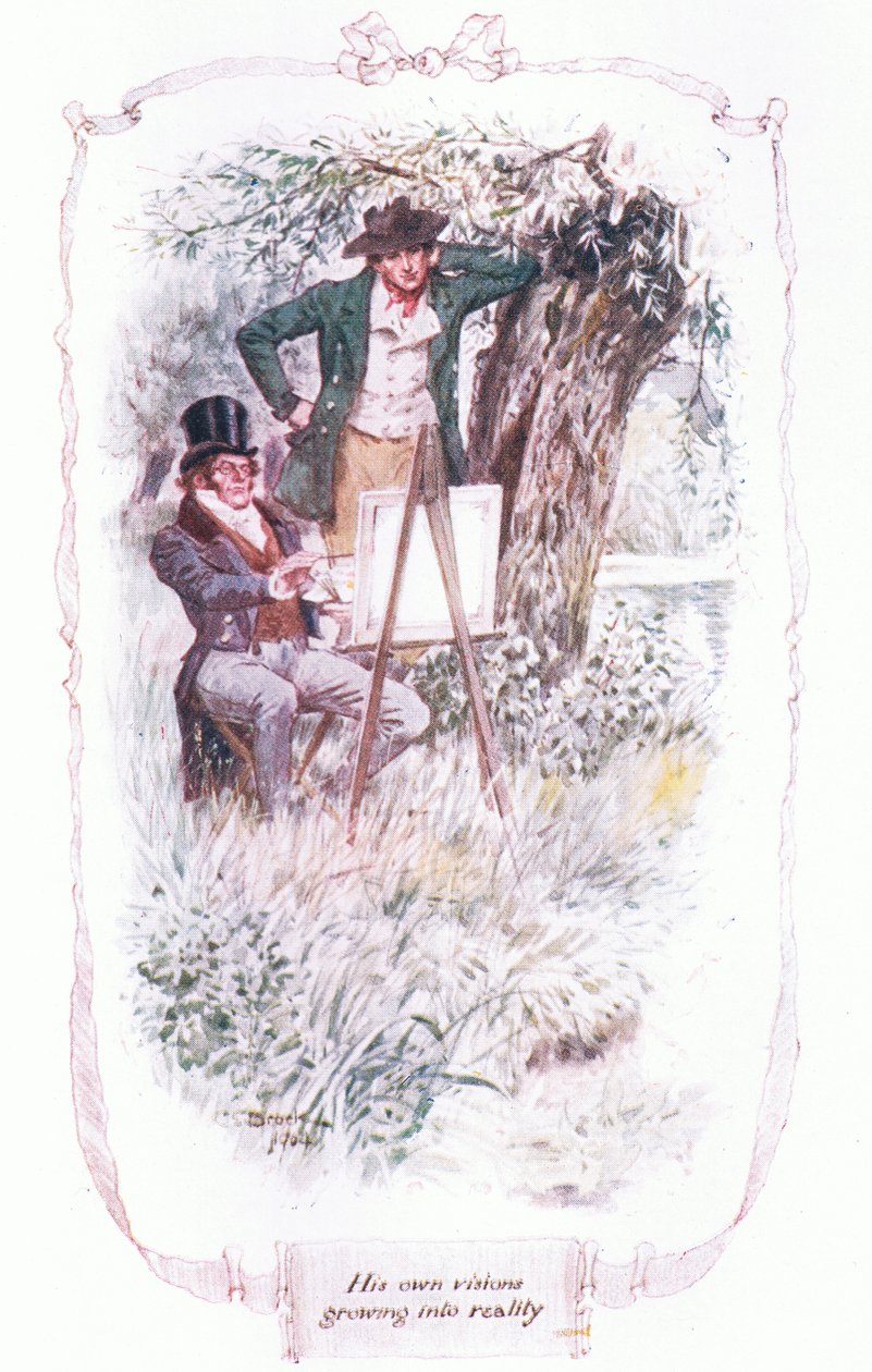 Ses propres visions devenant réalité - Charles Edmund Brock