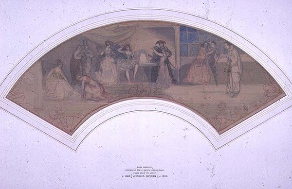 Préparatifs pour un bal costumé - Charles Edward Conder