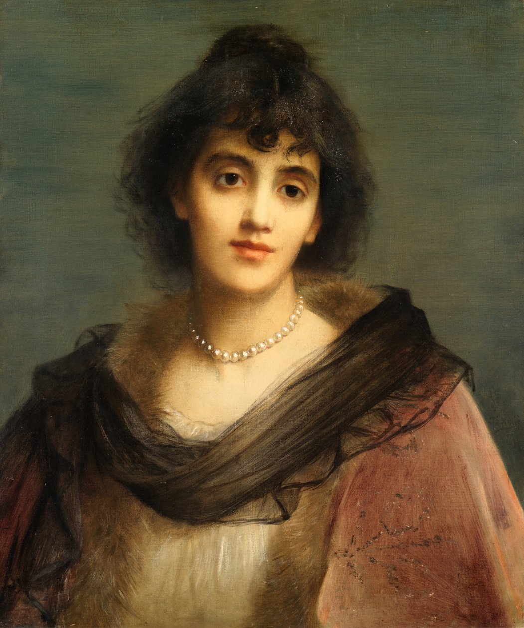 Mme Pat Campbell dans Le Deuxième Mme Tanqueray - Charles Edward Halle