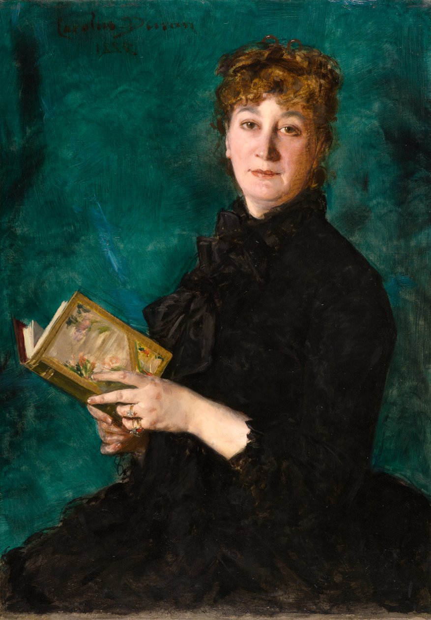 Madame Pauline-Marie-Charlotte Carolus-Duran (1839-1912) - Charles Emile Auguste Carolus Duran