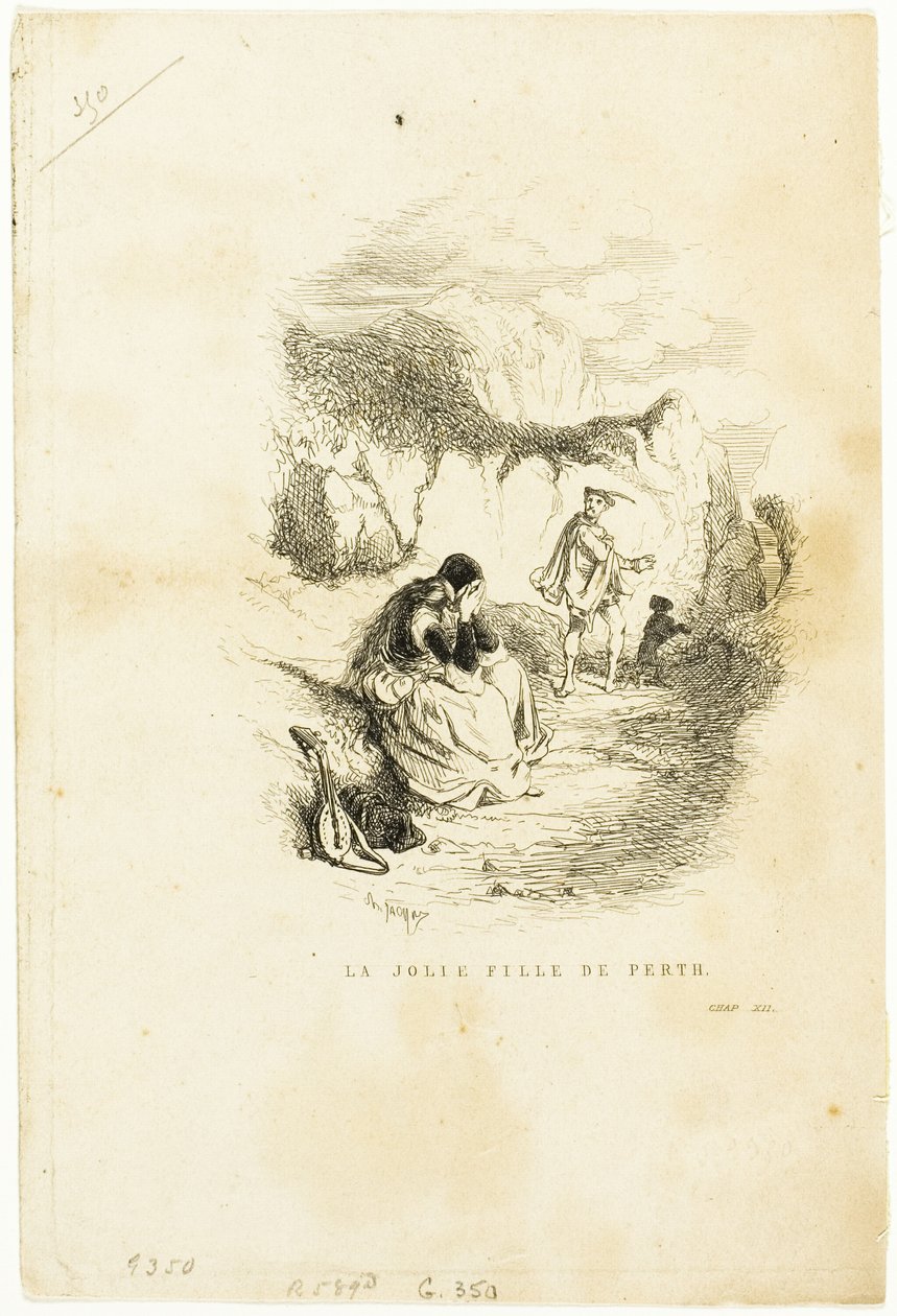La Jolie Fille de Perth - Charles Emile Jacque