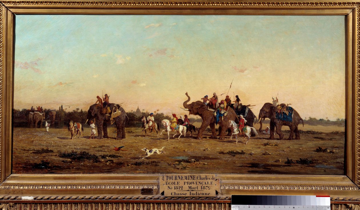 Chasse indienne - Charles Émile de Tournemine