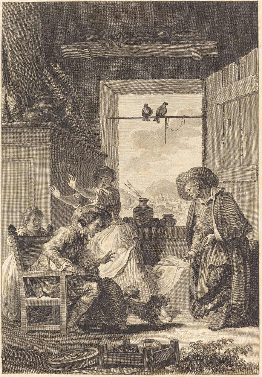 Belphégor - Charles Emmanuel Patas and Antoine Jean Duclos after Jean Honoré Fragonard