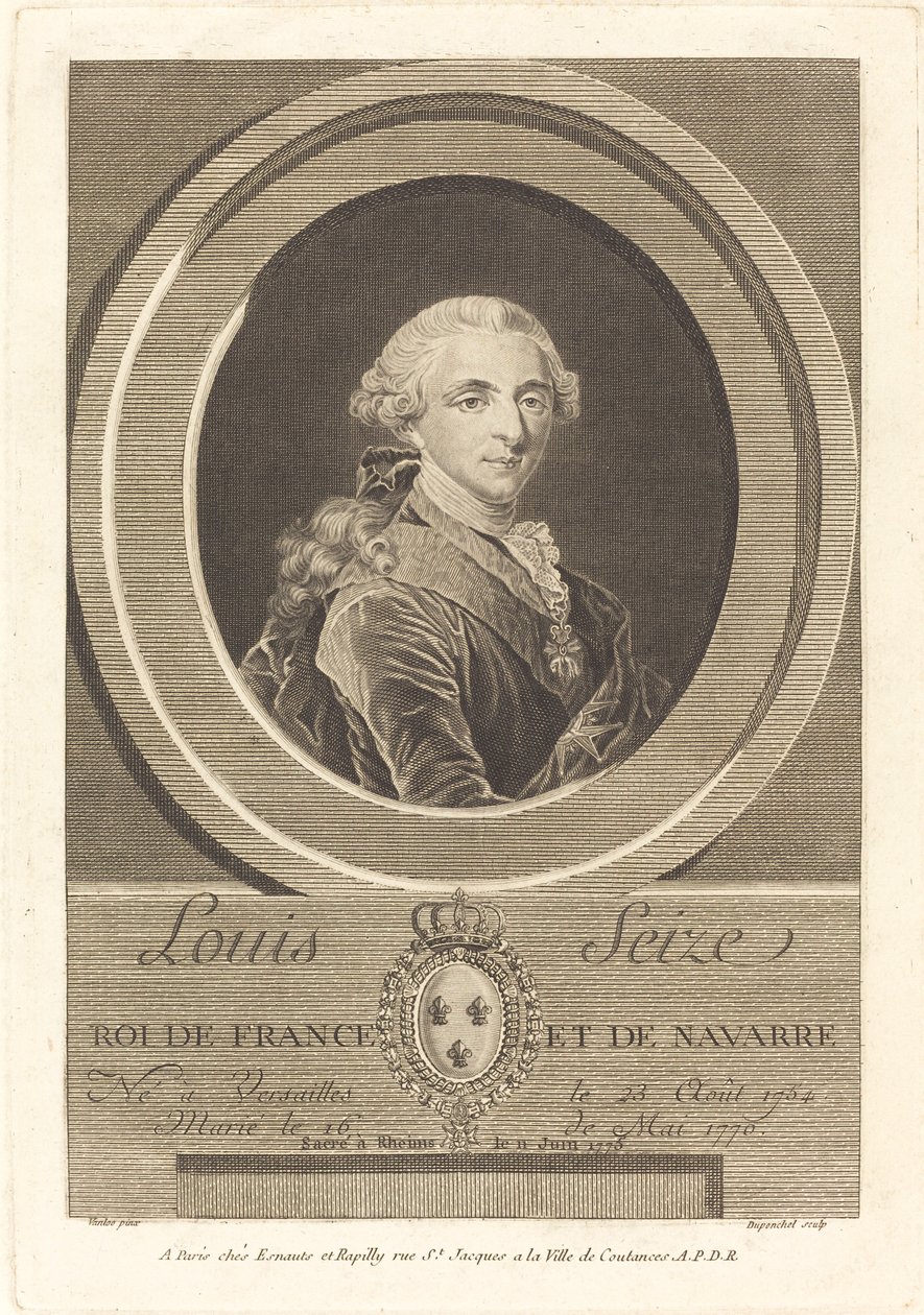 Louis XVI, roi de France - Charles Eugene Duponchel