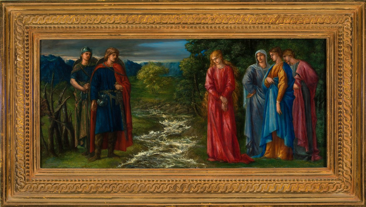 Helga et Gunnlaug - Charles Fairfax Murray