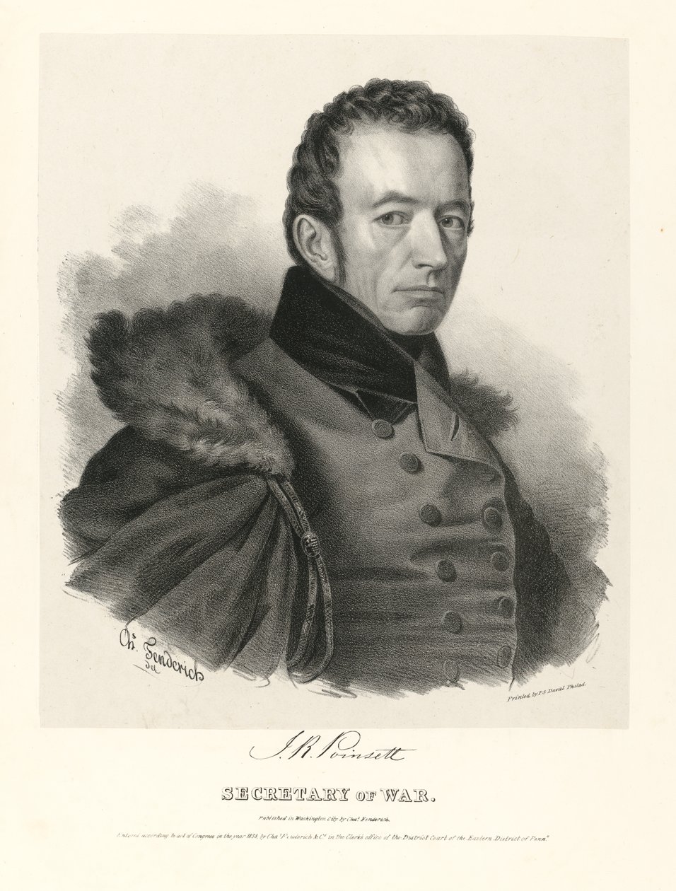 Joel Roberts Poinsett - Charles Fenderich