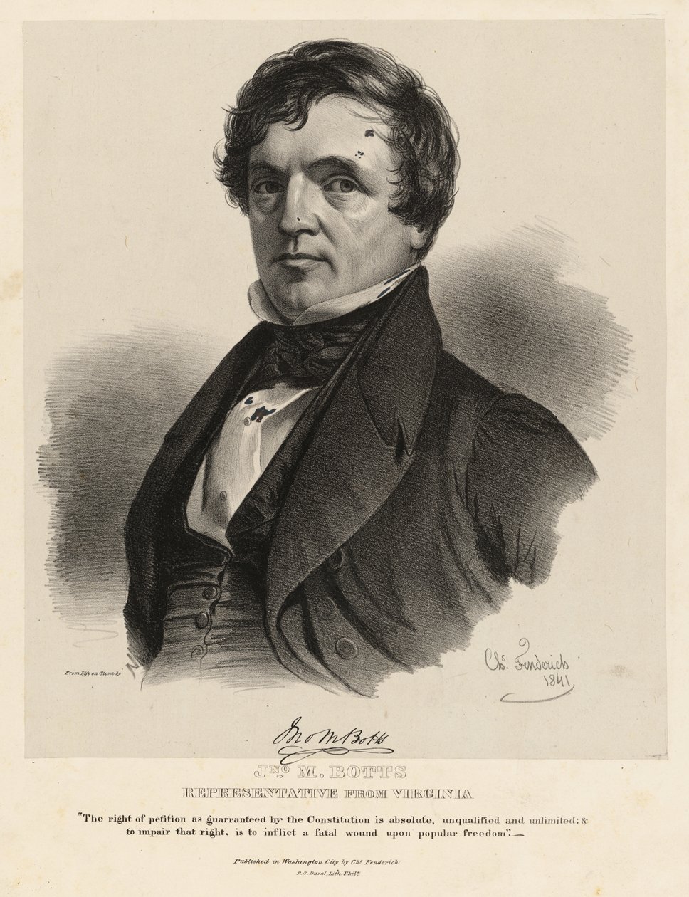John Minor Botts - Charles Fenderich