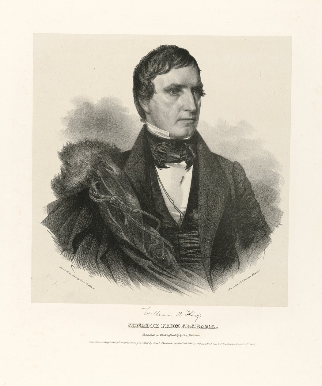 William Rufus Devane King - Charles Fenderich