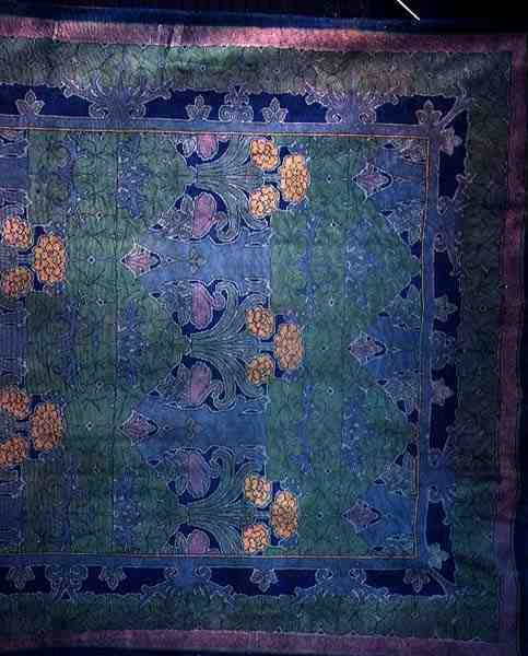 Tapis de Donegal (détail) - Charles Francis Annesley Voysey