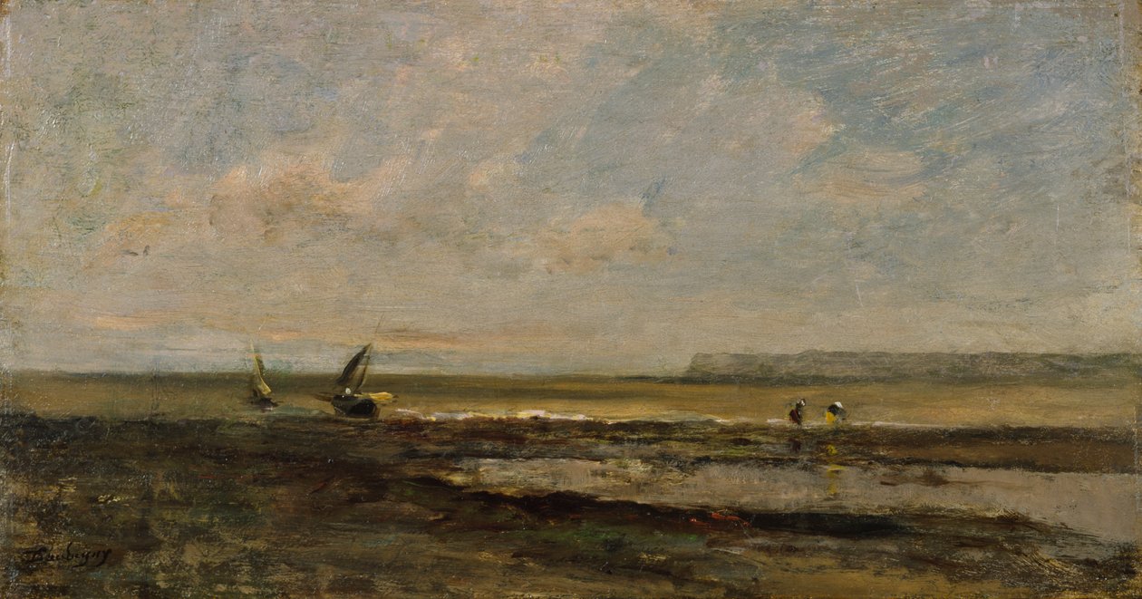 Scène de plage - Charles Francois Daubigny