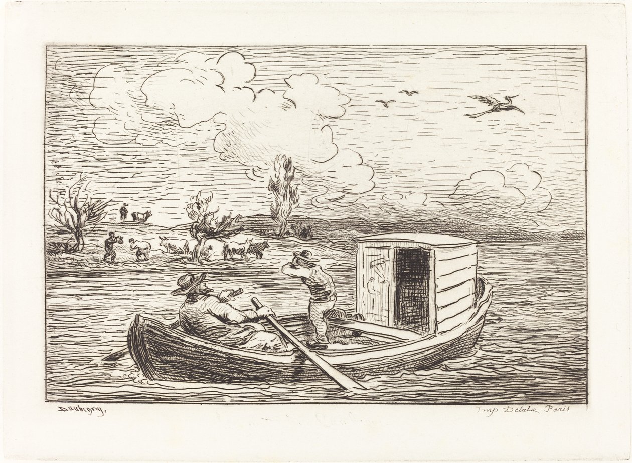 Le Mot de Cambronne - Charles Francois Daubigny
