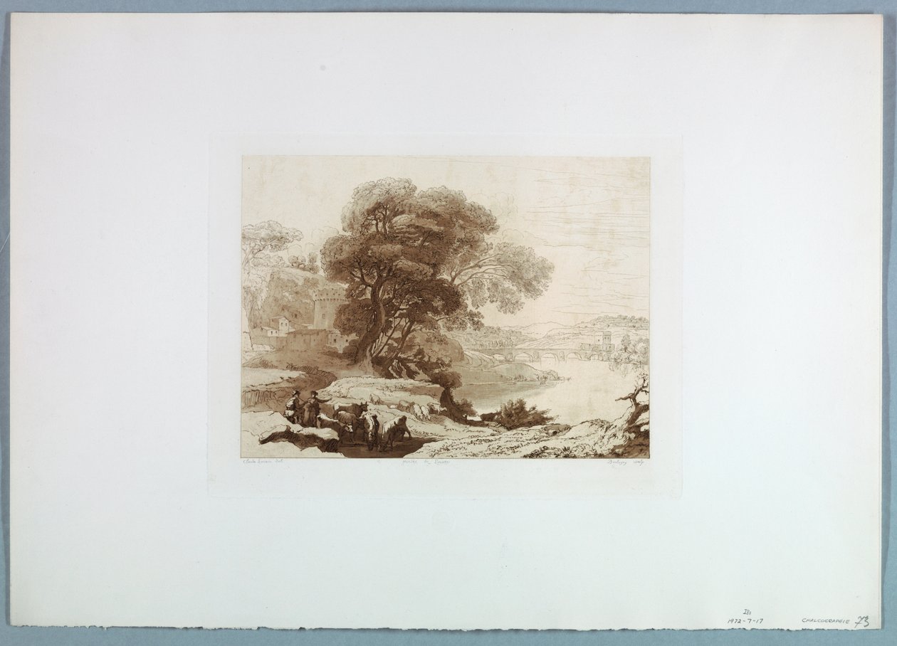 Dessin, paysage (d