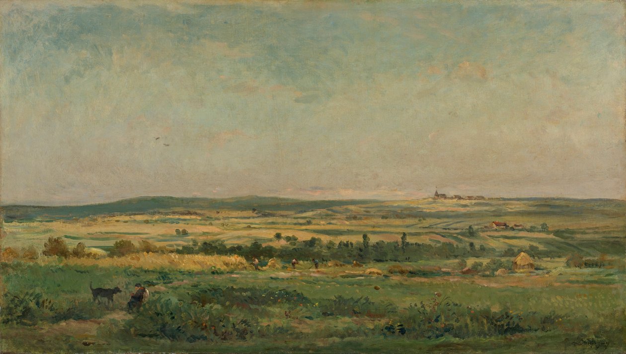 Récolte de céréales - Charles Francois Daubigny