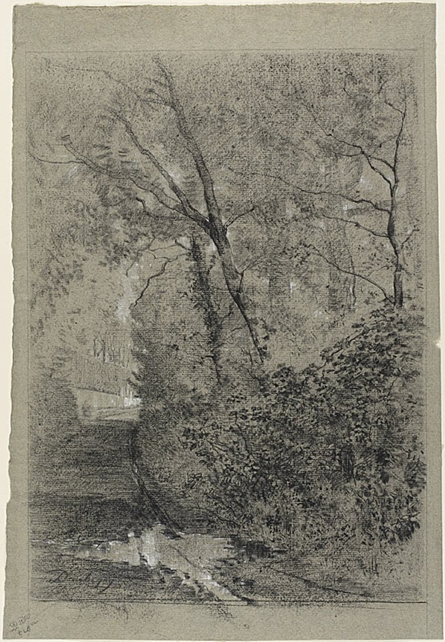 Chemin dans les bois - Charles Francois Daubigny