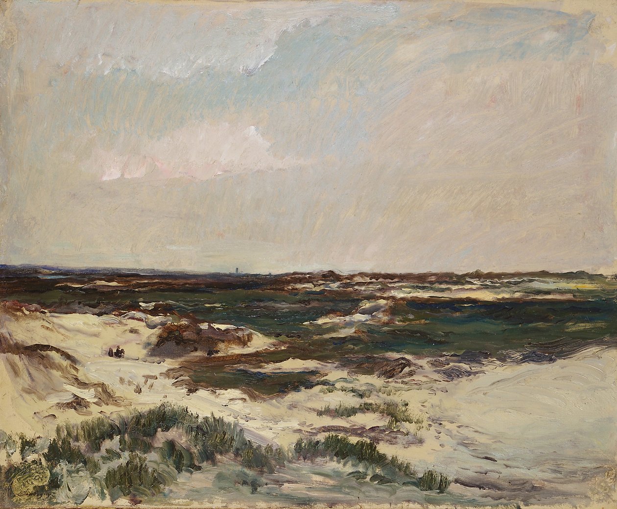 Les dunes à Camiers - Charles Francois Daubigny