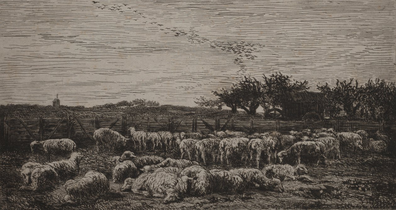 La Grande Bergerie - Charles Francois Daubigny