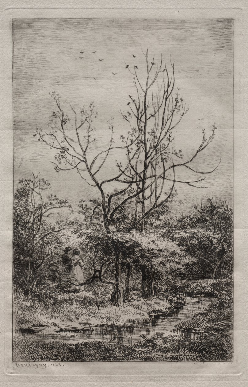 Le Verger - Charles Francois Daubigny