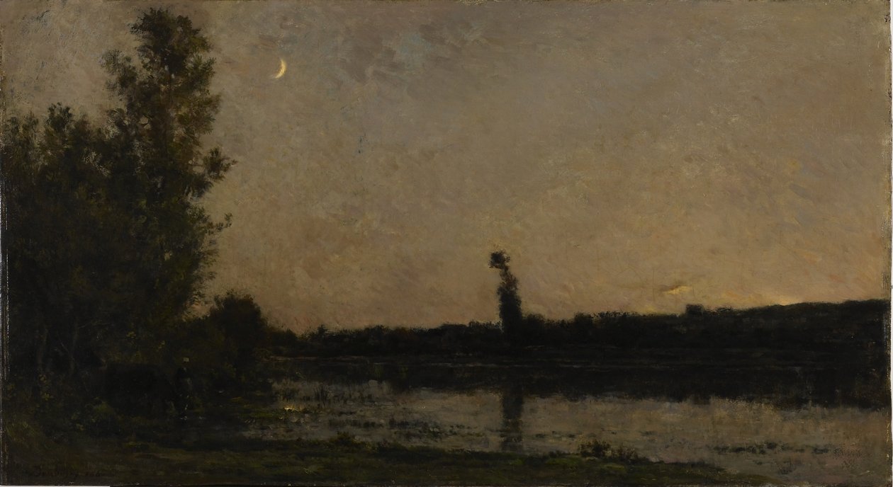 Crépuscule - Charles Francois Daubigny