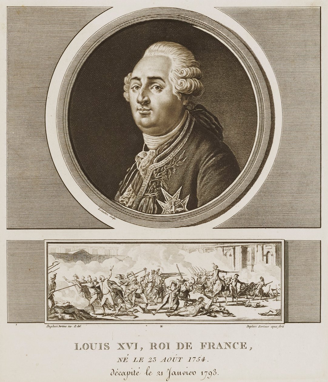 Louis XVI. Roi De France - Charles Francois Gabriel Levachez