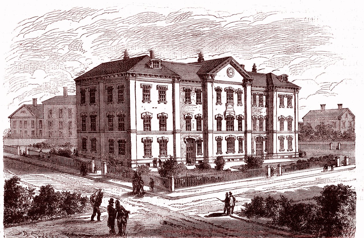 École Prescott à Boston - Charles Francois Sellier