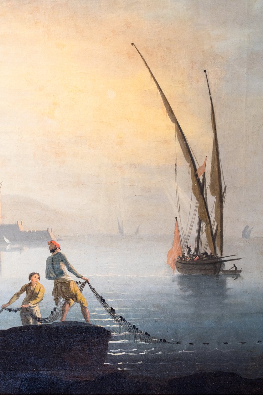 Marine, détail - Charles François Grenier de Lacroix