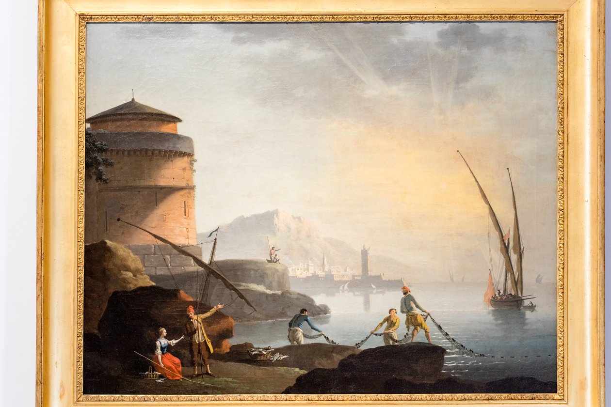 Paysage marin - Charles François Grenier de Lacroix