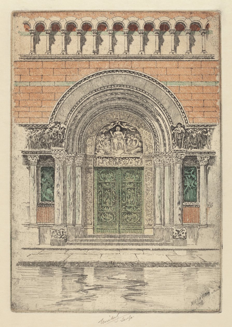 La Porte, Saint-Barthélemy, 1909 - Charles Frederick William Mielatz