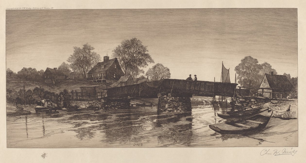 Sans titre Vieux Pont, 1888 - Charles Frederick William Mielatz