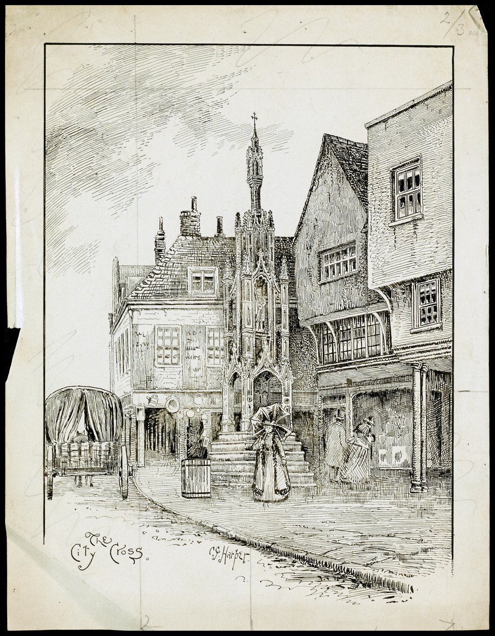 Butter Cross, High Street, Winchester, Hampshire - Charles George Harper