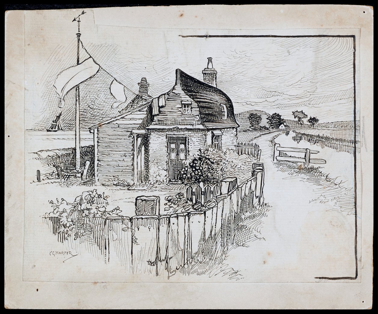 Maison Bateau de Peggotty, Kent, 1892-1933 - Charles George Harper