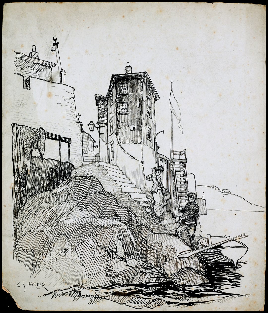 Baie de Robin Hood, North Yorkshire, 1892-1933 - Charles George Harper