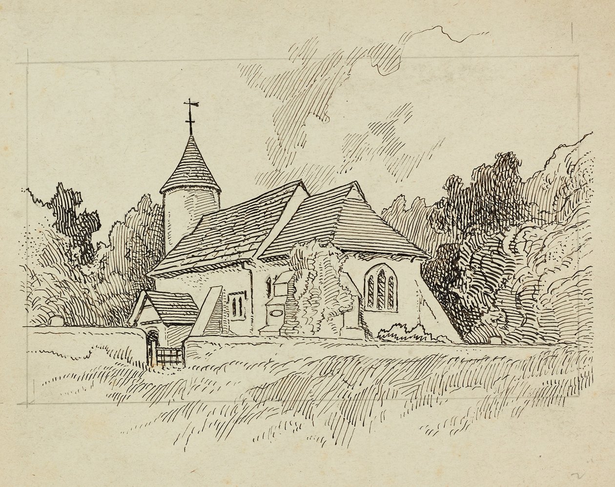 Église non identifiée, 1892-1933 - Charles George Harper