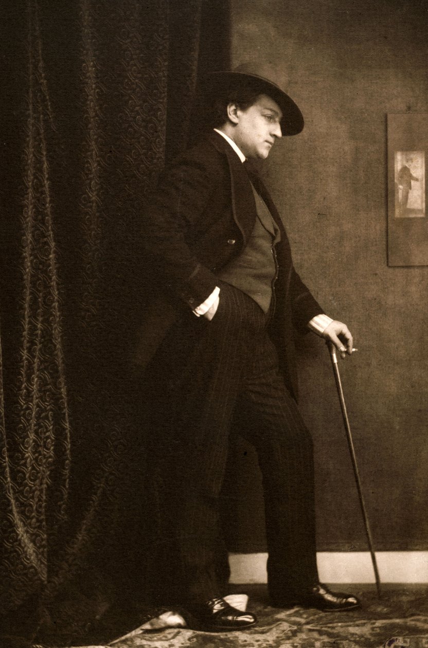 Portrait de Sacha Guitry 1885-1957, vers 1905 - Charles Gerschel