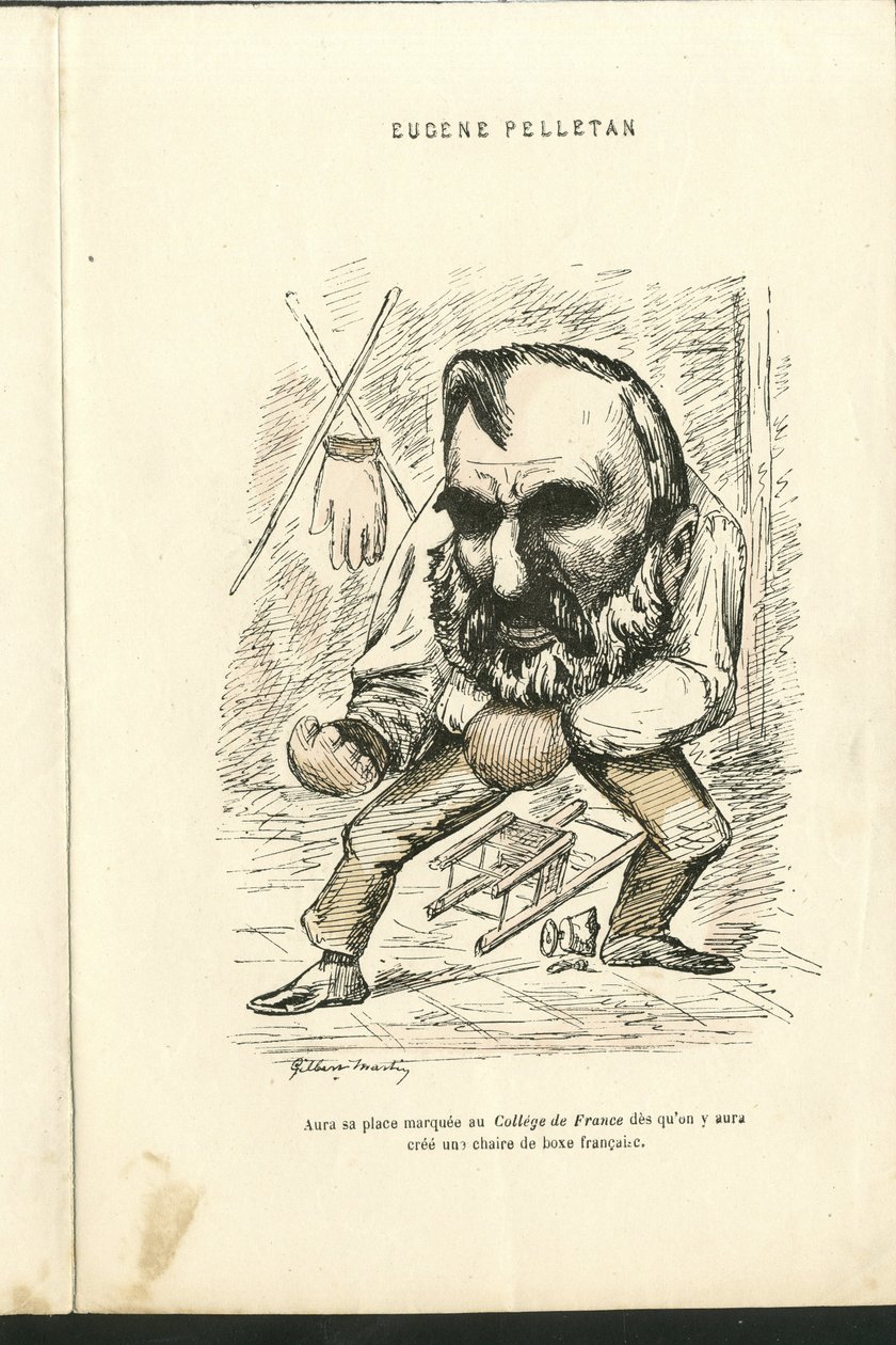 Illustration dans "Contemporary Grimaces" - Charles Gilbert Martin