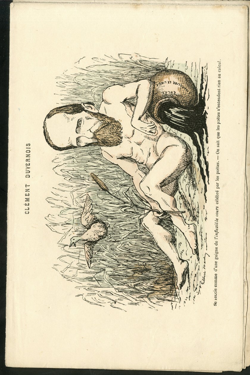 Illustration de Charles Gilbert-Martin (1839-1905) dans « Grimaces contemporaines » - Charles Gilbert Martin
