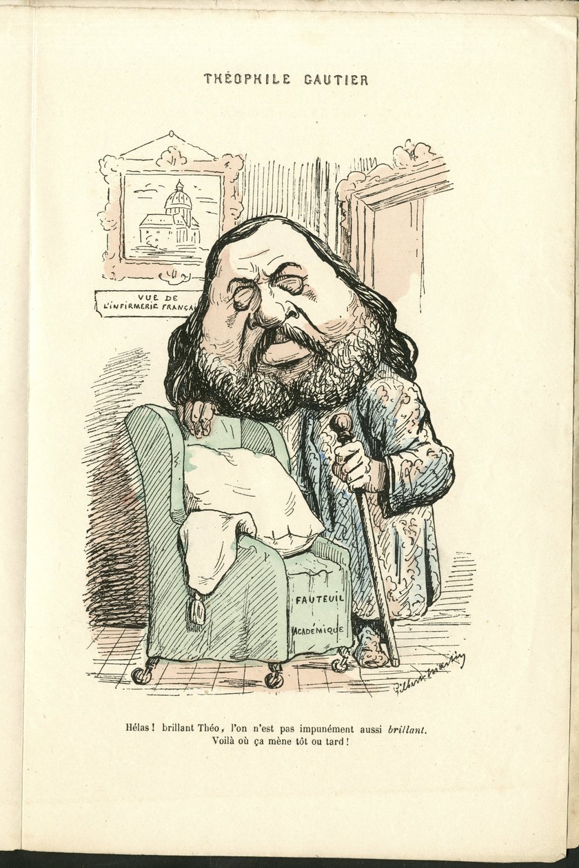 Illustration dans "Contemporary Grimaces" - Charles Gilbert Martin
