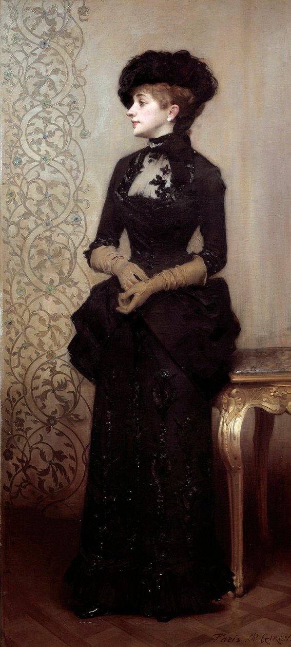 La Parisienne par Charles Giron (1850-1914) 1883 - Charles Giron