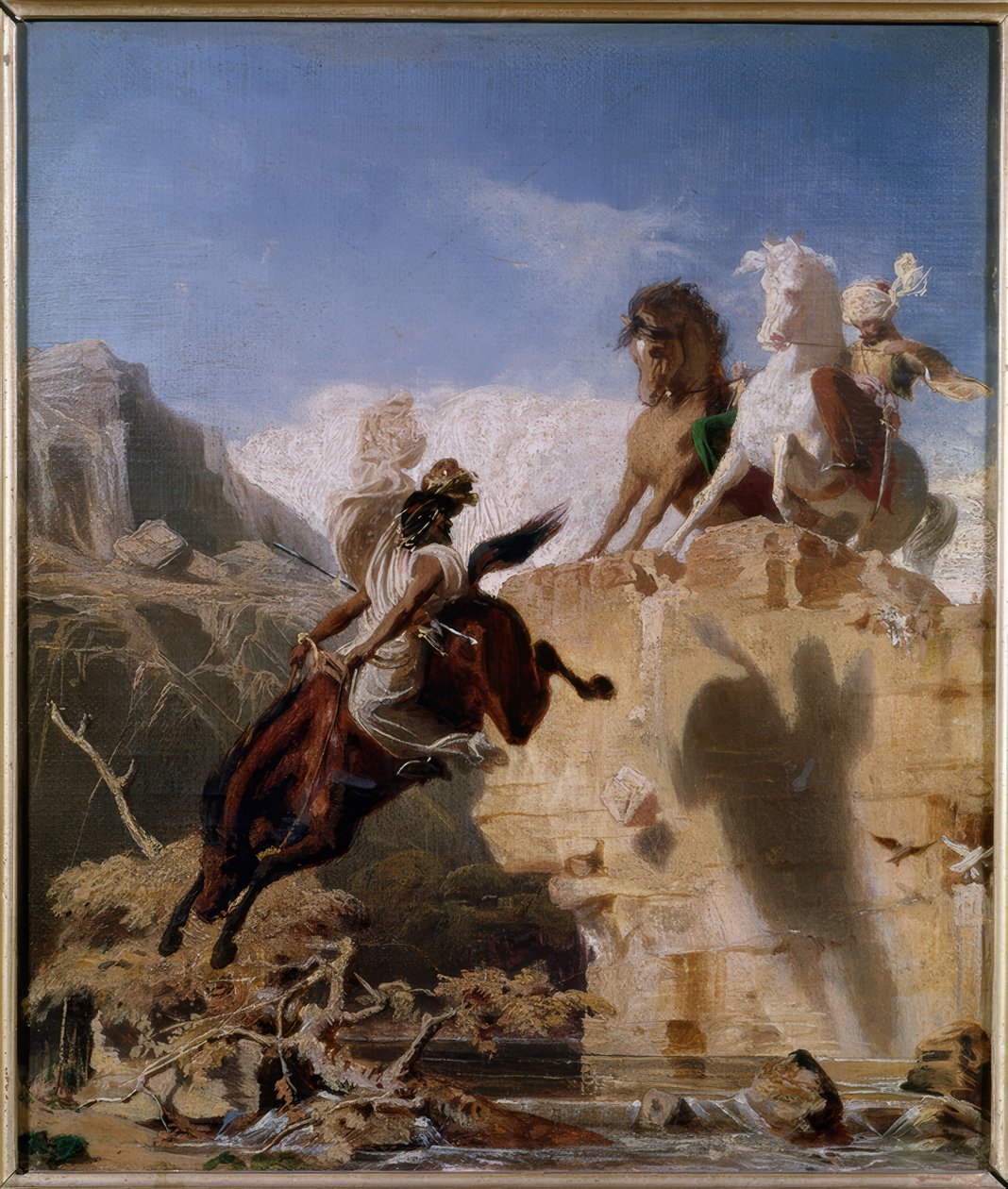 Turcs et Arabes - Charles Gleyre