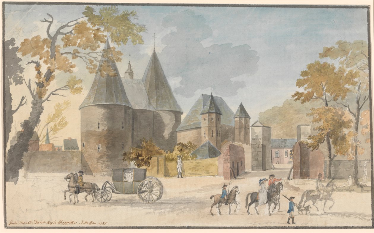 Porte vers Bursit, Aix-la-Chapelle - Charles Gore