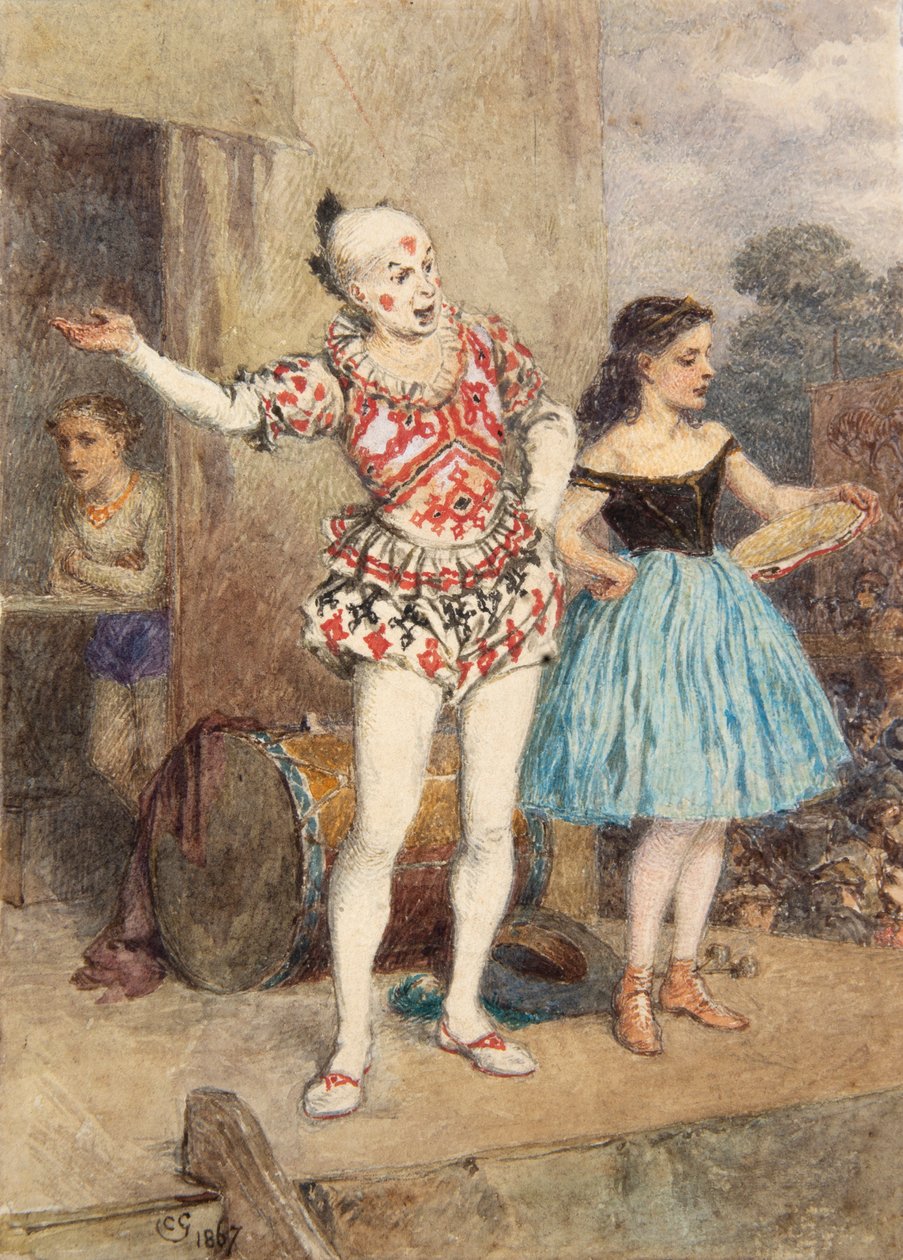 Spectacle à la foire - Charles Green
