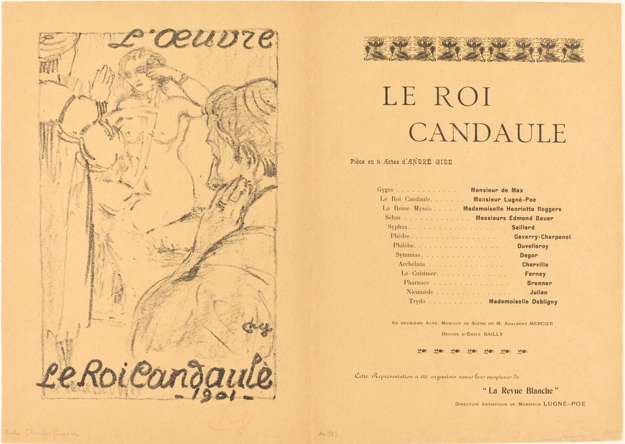 Le Roi Candaule - Charles Guerin