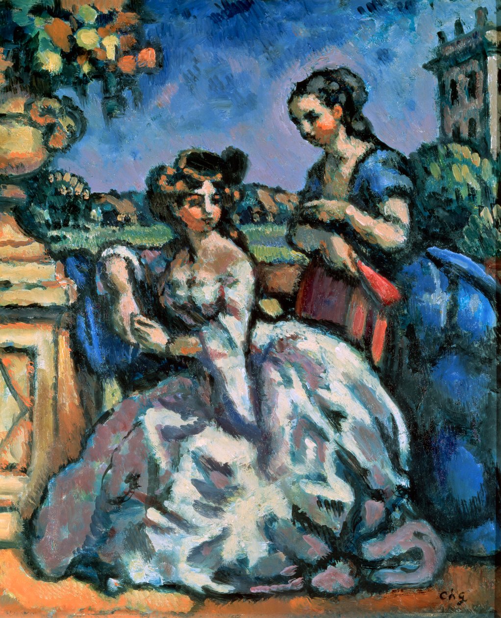 La Terrasse, 1909 - Charles Guerin