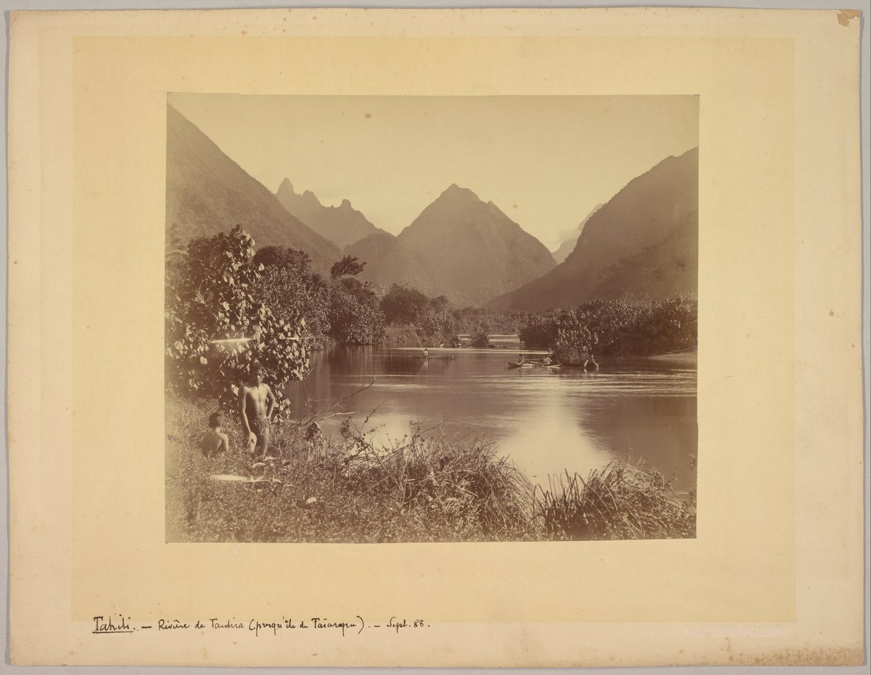 Tahiti. Rivière de Taubira (presqu