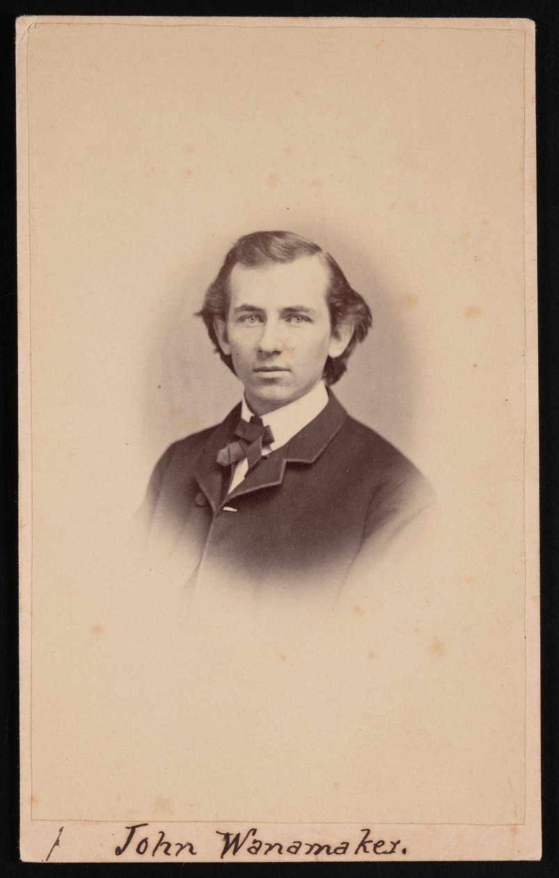 Portrait de John Wanamaker - Charles H Spieler
