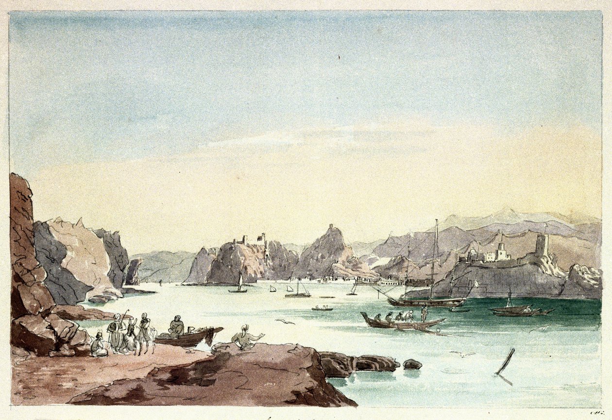 Muscat creek (Oman) - Charles Hamilton Smith