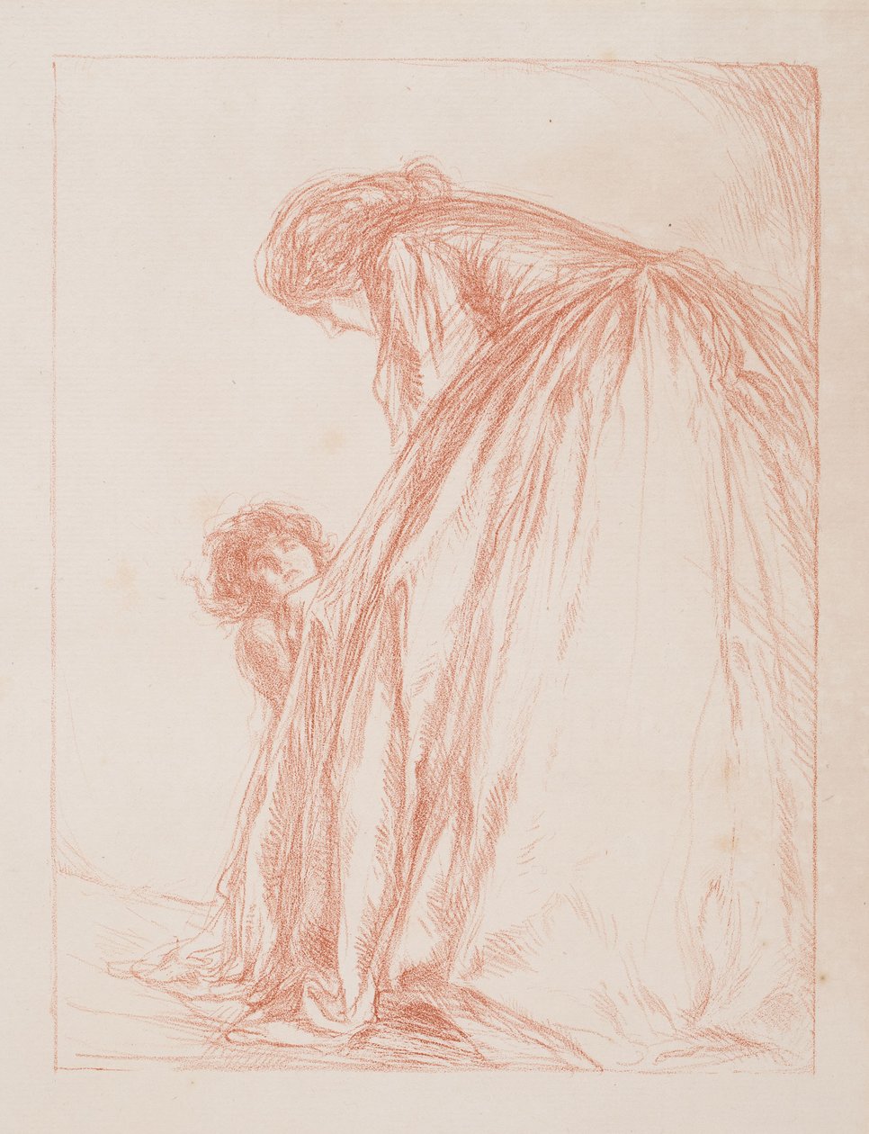 Mère et enfant - Charles Haslewood Shannon