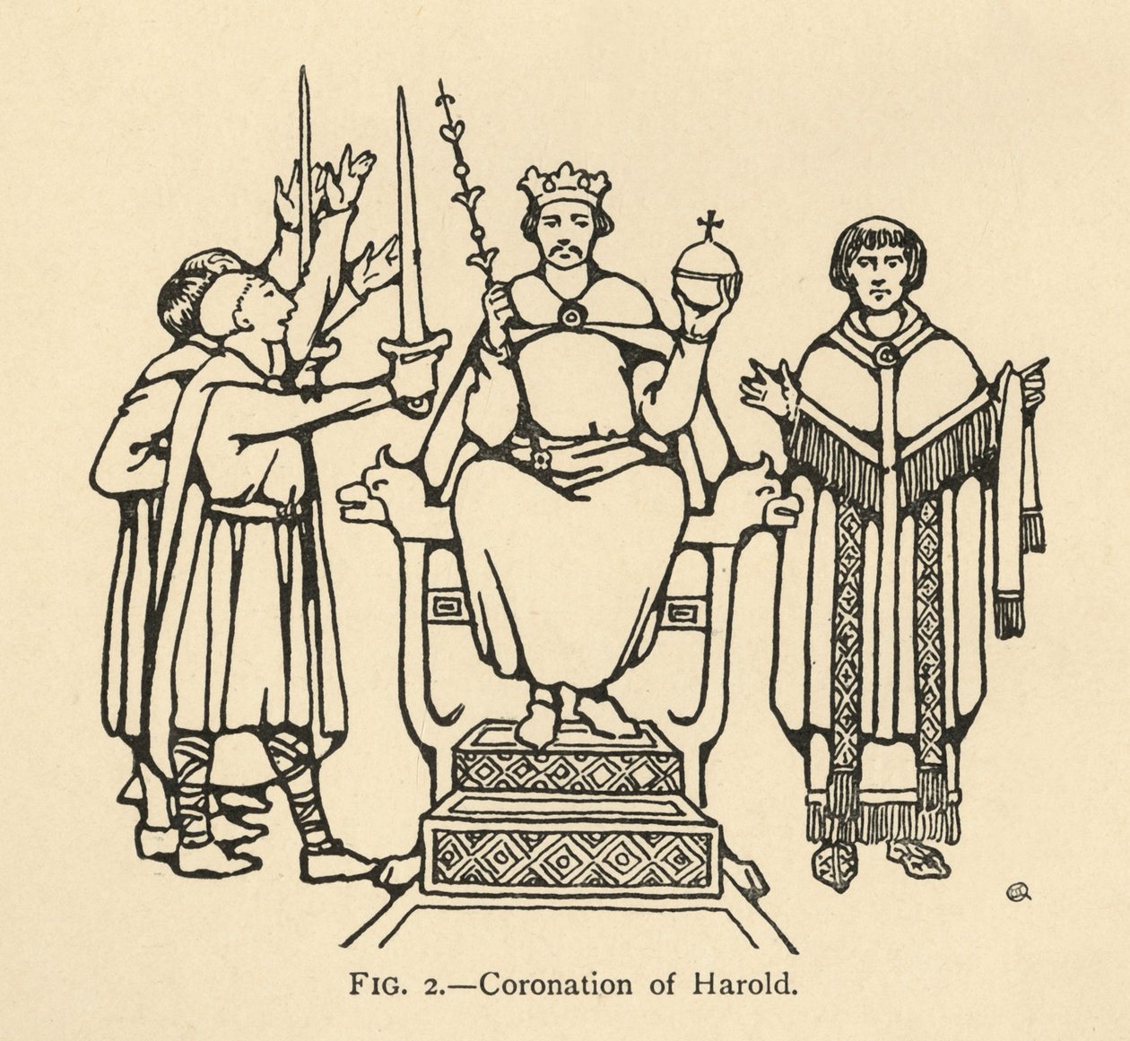 Couronnement de Harold, 1931 - Charles Henry Bourne Quennell