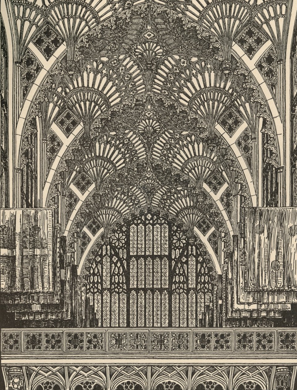 Voûte en éventail, 1931 - Charles Henry Bourne Quennell